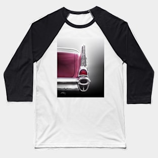 American classic car Bel Air 1957 Tail fin Baseball T-Shirt